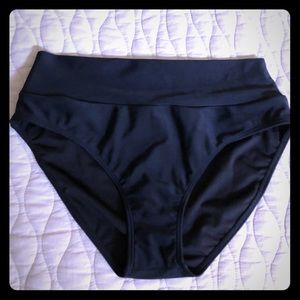 Black Hapari Tummy Tuck swim bottoms